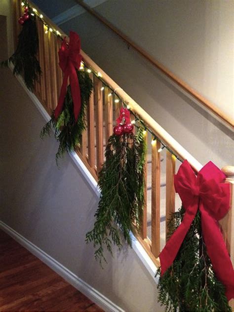 Christmas Staircase Ideas For Decorating My Staircase