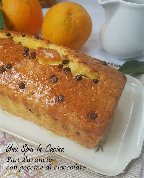 Is a traditional cake recipe from palermo. Pan d'arancio con goccine di cioccolato | Ricetta (con ...