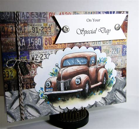 Love These Old Trucks Masculine Birthday Cards Birthday Cards For
