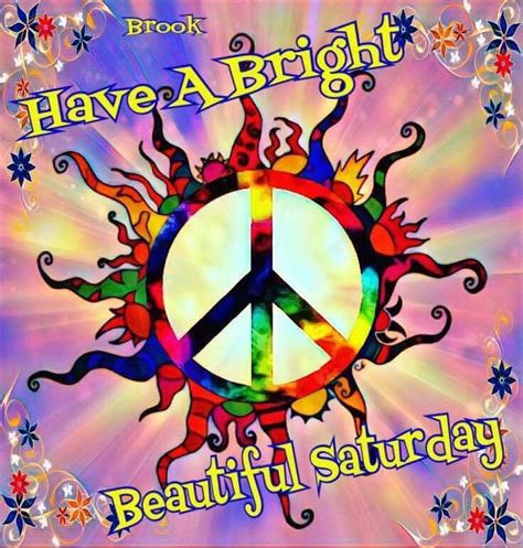 Peace Loving Hippies ☮️ Peace Sign Art Hippie Peace Saturday Greetings