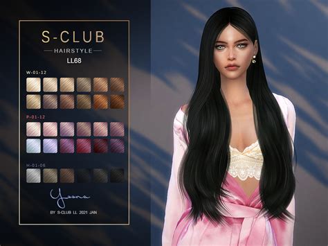 The Sims Resource Sclubts4hairn68 Yanaupdate