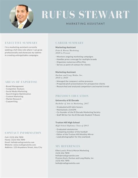 [click here to directly go to the complete resume templates. The best resume format 2020 | Canva - Learn