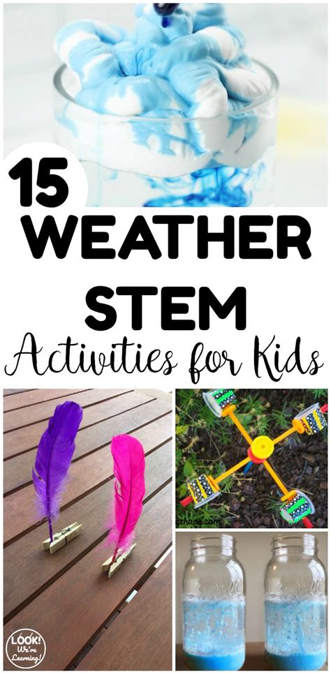 These Fun Weather Stem Activities For Kids Are Perfect For Spring