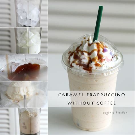 caramel frappuccino without coffee copycat eugenie kitchen recipe starbucks caramel
