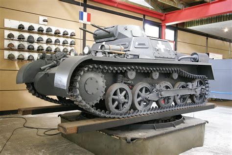 Photo Panzer I Ausf A Light Tank On Display At The Panzermuseum