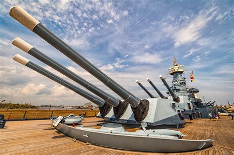 Deck Of USS North Carolina Uss North Carolina Battleship Navy Ships