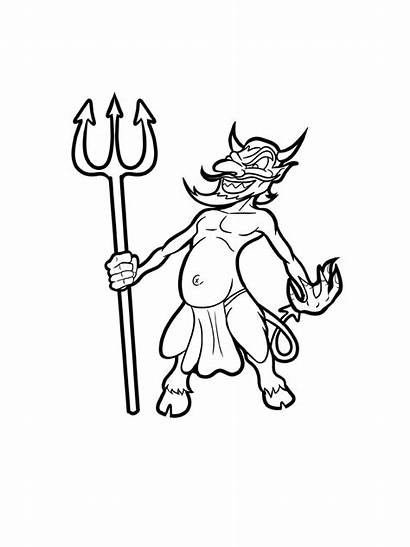 Devil Coloring Pages Printable Mycoloring