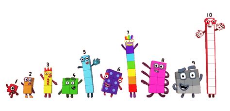 Numberblocks 1 10 Happier Poses By Alexiscurry On Deviantart