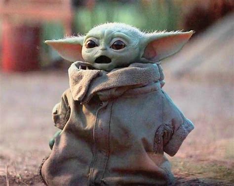Baby Yoda Surprised Blank Template Imgflip