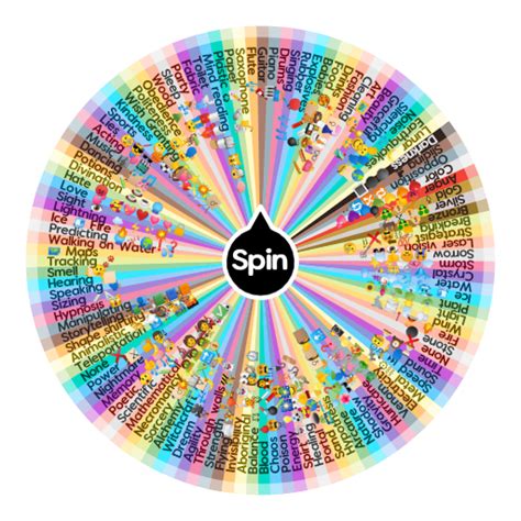 Wheel Of All Powers Spin The Wheel App