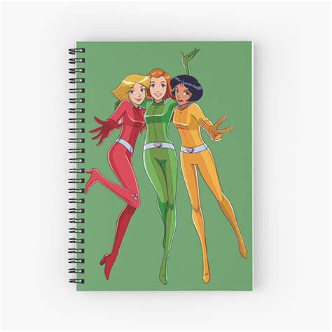 Totally Spies Totally Spies Sam Totally Spies Girls Totally Spies Cartoon Spiral Notebook For