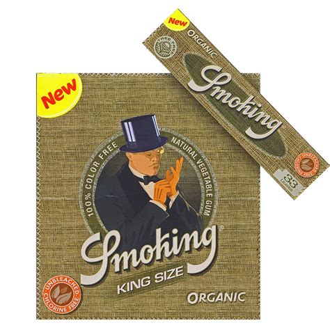 Smoking King Size Organic Slim Produkte Tamar Headshop