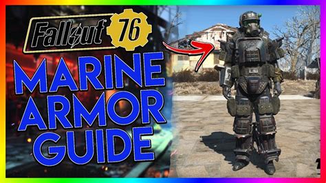 Fallout 76 Rare Armor Guide Marine Armor Plansvendor Youtube