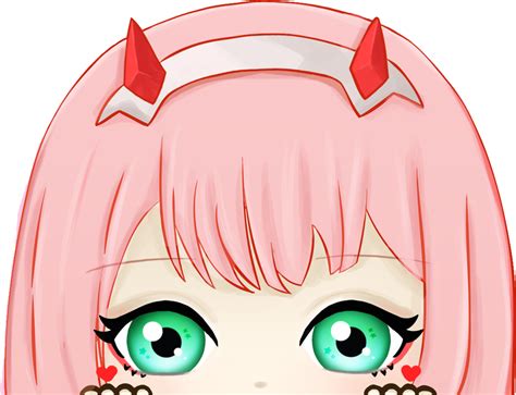 Zero Two Darling In The Franxx Transparent Png Original Size Png