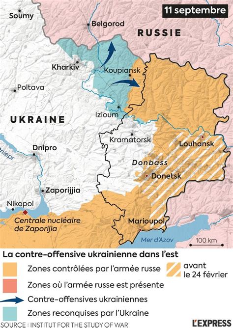km sous contrôle ukrainien la contre offensive de Kiev déroute la Russie L Express