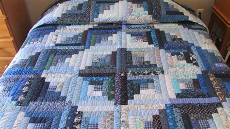 Maybe you would like to learn more about one of these? Log Cabin Quilt Hand Made Quilt Queen Size by ...
