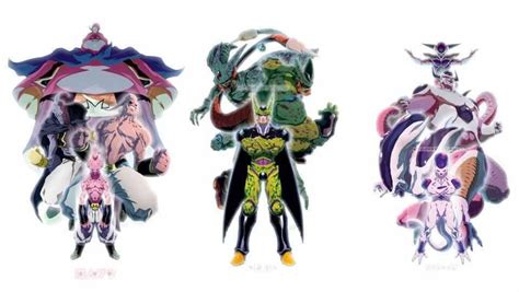 When cell first appeared in dragon ball z, he sent chills down our spines. Dragonball z villain transformations | Dragon ball z ...