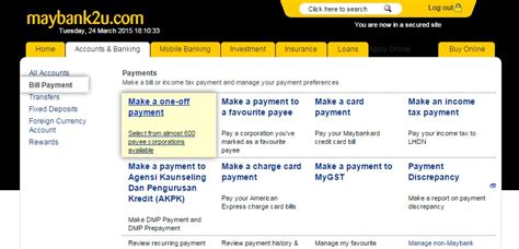 With this service, one can access their account information, view statement and. Trainees2013: Cara Pembayaran Kredit Kad Maybank