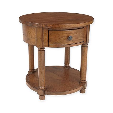 26w x 26d x 20h. Broyhill Attic Heirlooms End Table in Oak | Bed Bath & Beyond