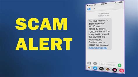 Scam Alert Text Messages With Links To 1200 Covid 19 Money