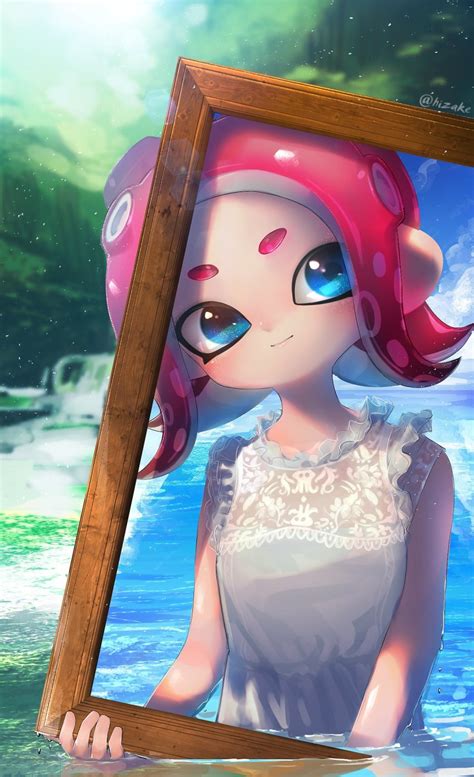 Kashu Hizake Octoling Girl Octoling Player Character Nintendo Splatoon Series Splatoon