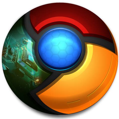 Official Google Chrome Logo Png Clipart Png Mart