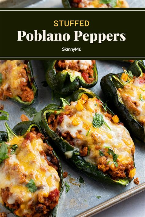 Our Stuffed Poblano Peppers Are An Easy Dinner With A Kick Laskitchen
