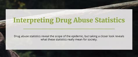 View Our Informative Infographic On Drug Abuse Statistics Ashley