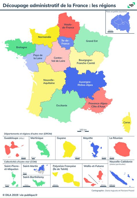 Découpage Administratif De La France Les Régions Vie Intérieur