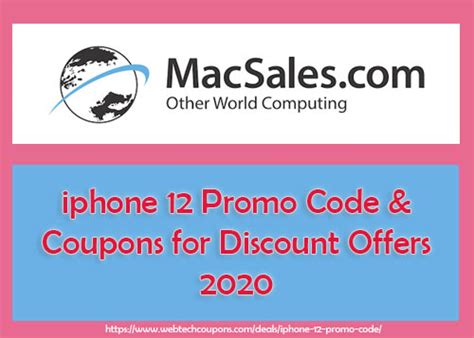 Iphone 12 Promo Code And Discount Coupon Offer 2023