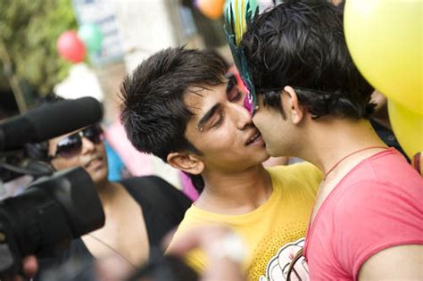 Gays Kiss In Gay Abandon New Delhi A Photo On Flickriver