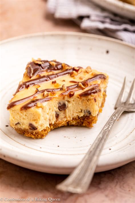 Turtle Cheesecake Bars Confessions Of A Baking Queen