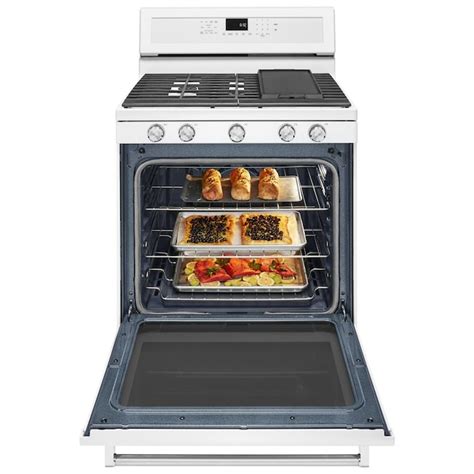 Kitchenaid 30 In 5 Burners 58 Cu Ft Self Cleaning Convection Oven