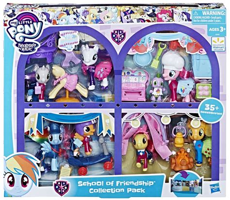 My Little Pony School Of Friendship Exclusive Collection Pack Mane 6