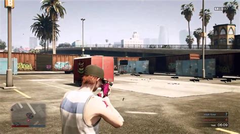 Grand Theft Auto V Online 1v1 Team Deathmatch Noob Youtube