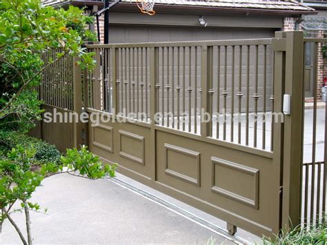 See more ideas about iron art, metal art, gate design. Folding Gate Metal Door Frame Double Steel Entry Gyd ...