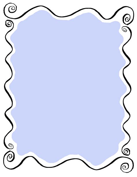 Doodle Borders Borders For Paper Clip Art Borders Page Borders The