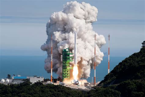 South Koreas First Military Spy Satellite Launched Into Space Aboard A