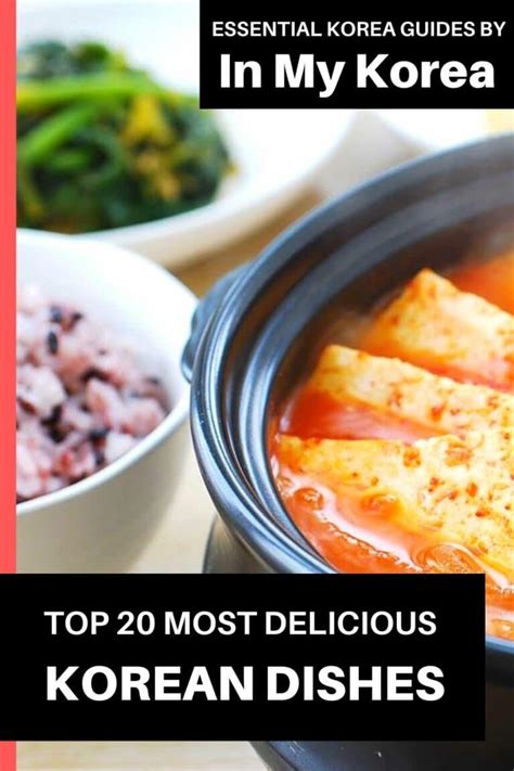 20 Traditional Korean Dishes Korean Food Youll Love 2023