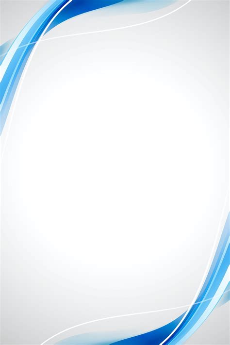 Download Free Vector Of Blue Curve Frame Template Vector By Kul About