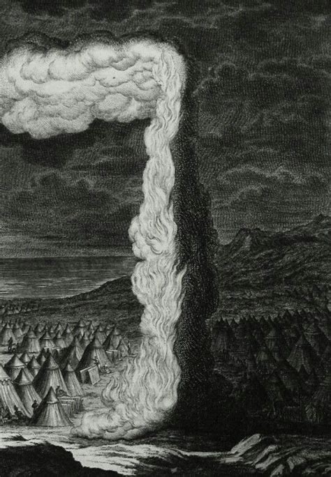 The Phillip Medhurst Picture Torah 369 The Pillar Of Fire By Night