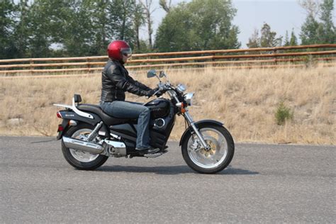 Review Qlink Legacy 250 Riding Position