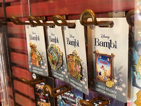 Limited Edition Pins Celebrate Disney Classic Bambi MickeyBlog Com