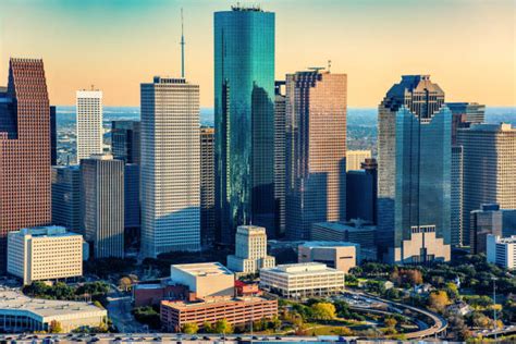 Houston Downtown Skyline Stock Photos Pictures And Royalty Free Images