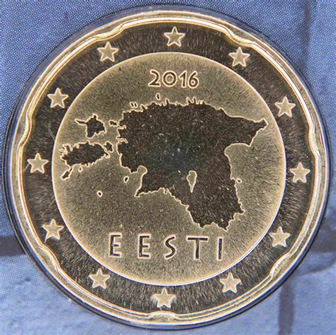 Estonia 20 Cent Coin 2016 Euro Coinstv The Online Eurocoins Catalogue
