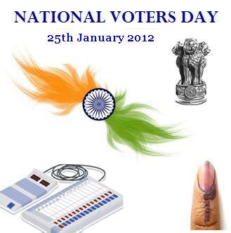 Held every fourth tuesday of september, this. 25th January - National Voter's Day - I See India