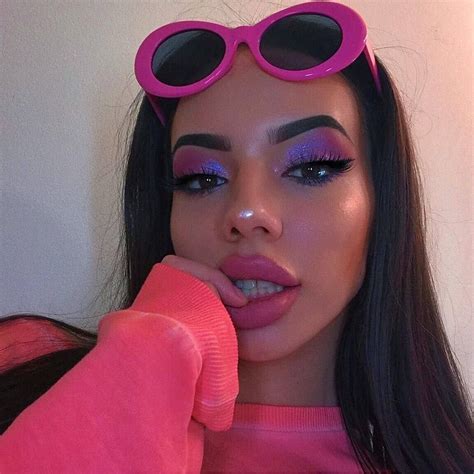 Baddie Aesthetic Girls With Pink Baddie Aesthetic Balaclava On Good For Because Of The