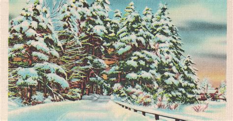 Vintage Winter Postcards