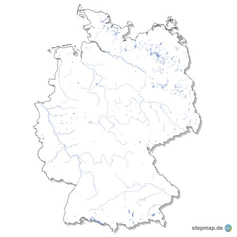 Stepmap 1 Landkarte Für Deutschland