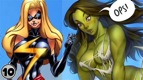 Top 10 Hottest Alternate Female Superheroes YoutuBeRandom